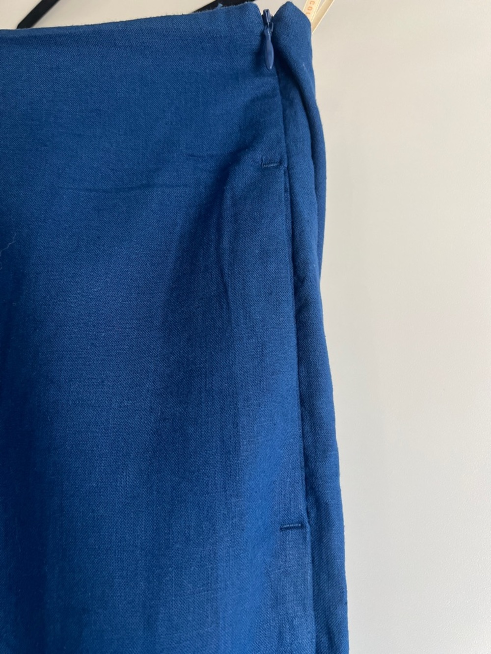 FARM Rio x Anthropologie Blue Embroidered Wide-Leg Pants Size Medium NWT - Picture 10 of 15